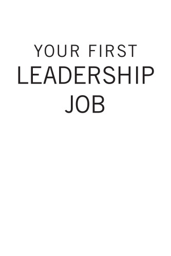 Your First Leadership Job