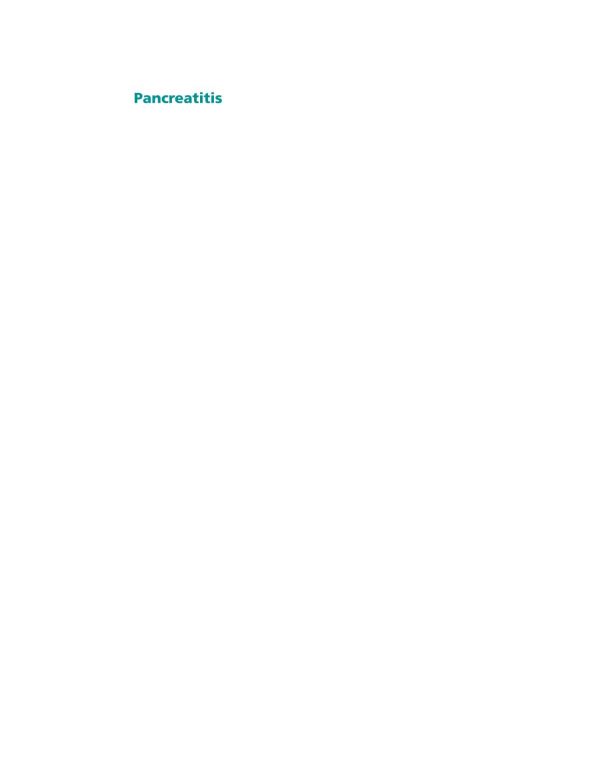 Pancreatitis