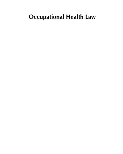 Occupational Health Law