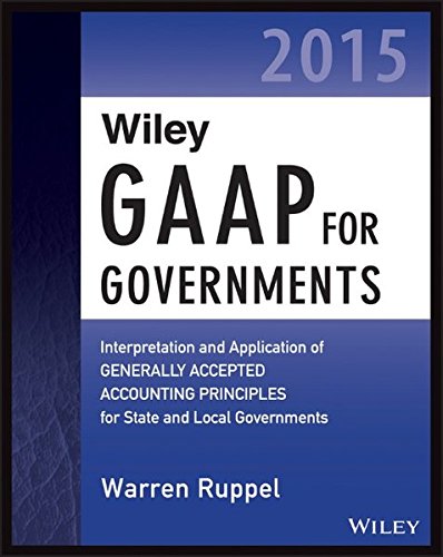 Wiley GAAP for Governments 2015