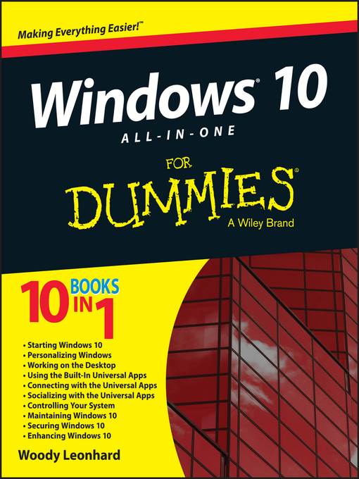 Windows 10 All-in-One For Dummies