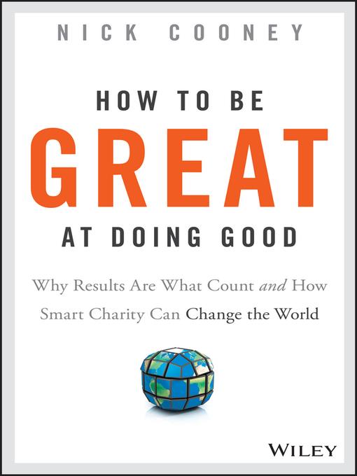 How to Be Great At Doing Good