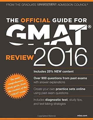 The Official Guide for GMAT Review 2016 with Online Question Bank and Exclusive Video