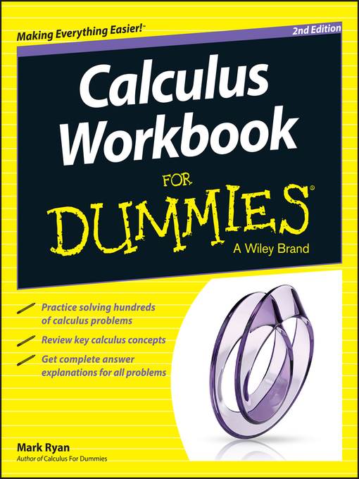 Calculus Workbook for Dummies