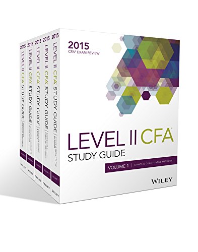 Wiley Study Guide for 2015 Level II Cfa Exam