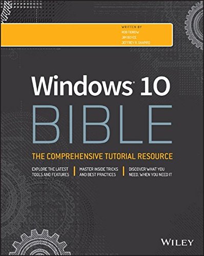 Windows 10 Bible