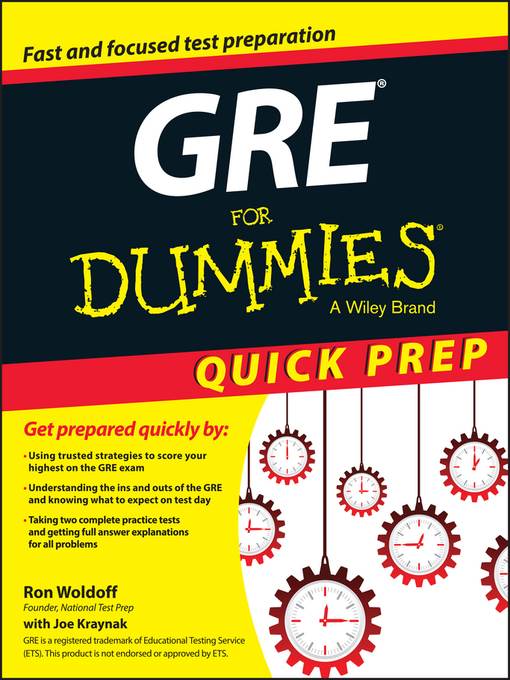 GRE For Dummies