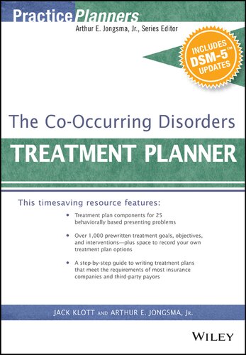 The Co-Occurring Disorders Treatment Planner