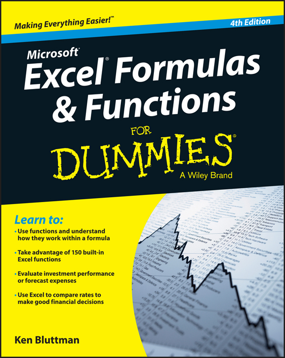 Excel Formulas & Functions For Dummies