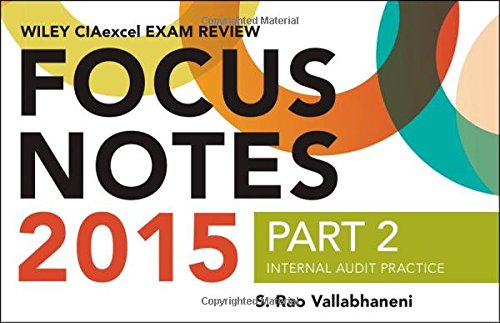 Wiley Ciaexcel Exam Review 2015 Focus Notes, Part 2
