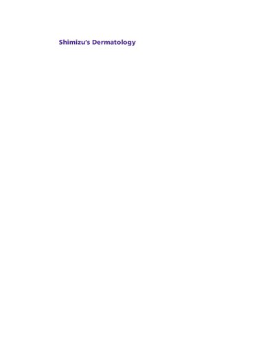 Shimizu's Textbook of Dermatology