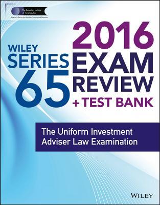 Wiley Series 65 Exam Review 2016 + Test Bank
