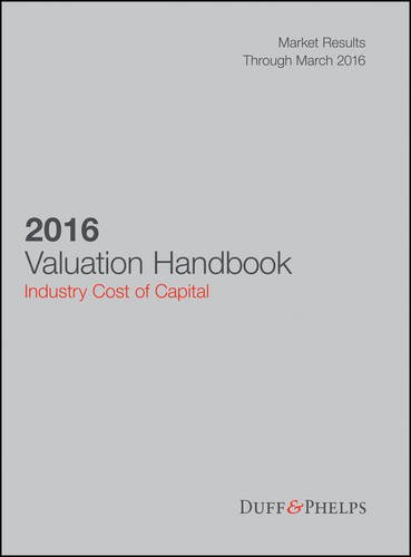 2016 Valuation Handbook - Industry Cost of Capital