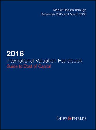 2016 International Valuation Handbook - Industry Cost of Capital