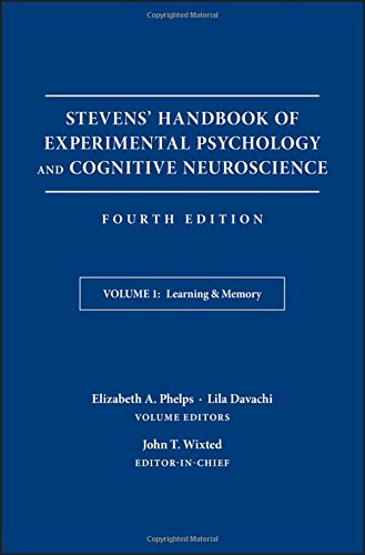 Stevens' Handbook of Experimental Psychology and Cognitive Neuroscience, Learning and Memory