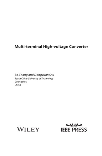 Multi-Terminal High-Voltage Converter