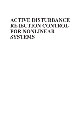 Active Disturbance Rejection Control for Nonlinear Systems