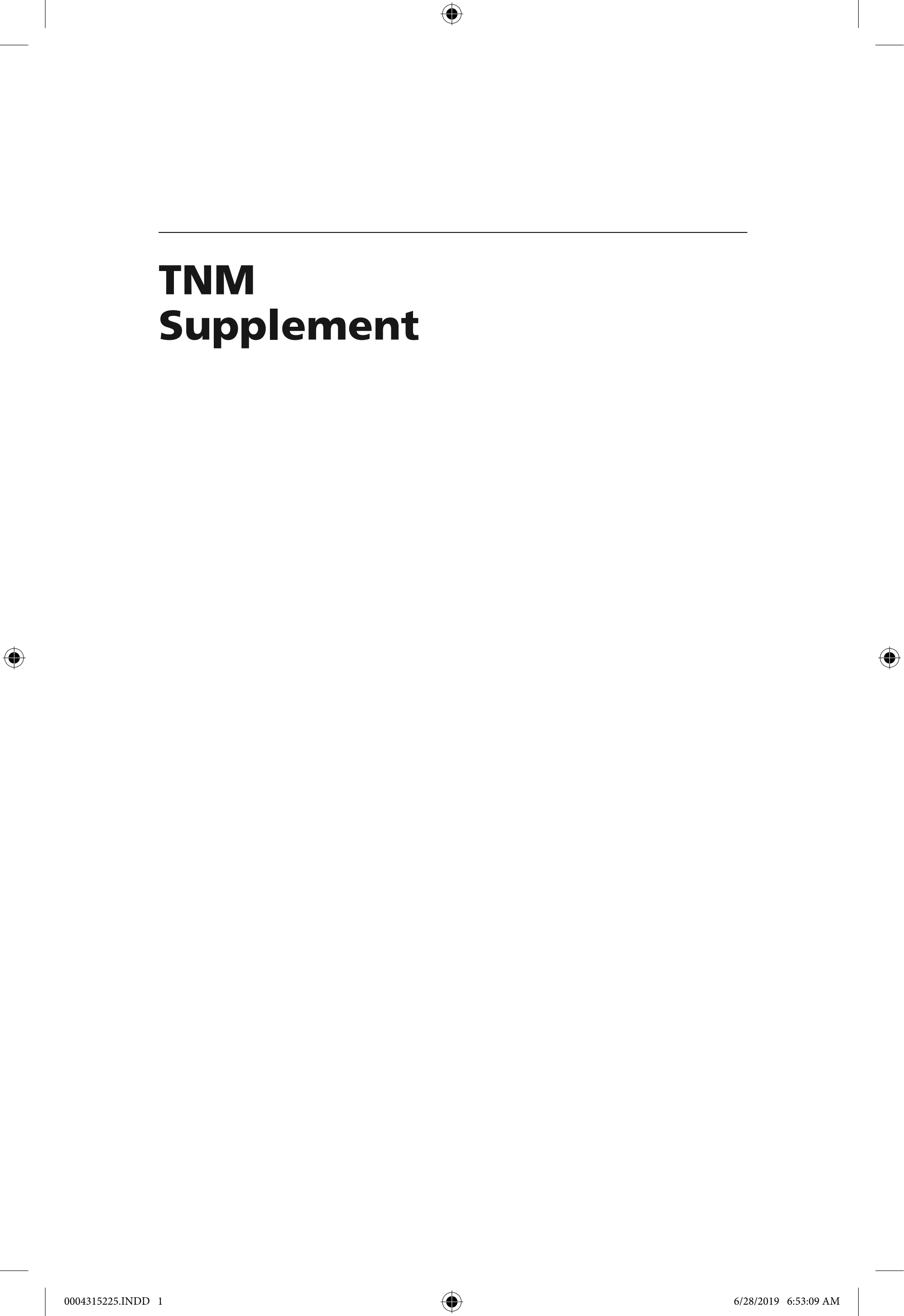 Tnm Supplement