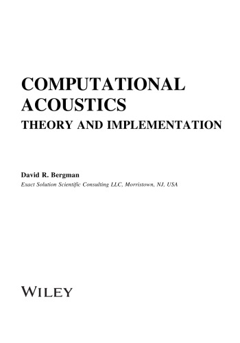 Computational Acoustics