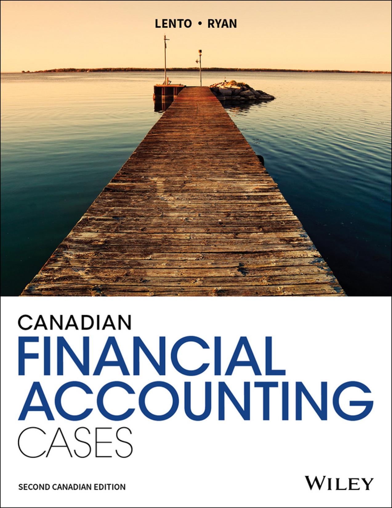 Canadian Financial Accounting Cases
