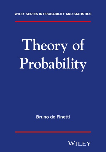 Theory of Probability