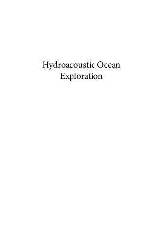 Hyrdoacoustic Ocean Exploration