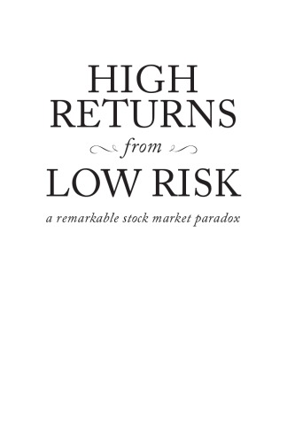 High Returns from Low Risk