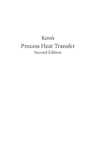 Kern's Heat Transfer 2e