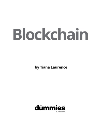 Blockchain for Dummies