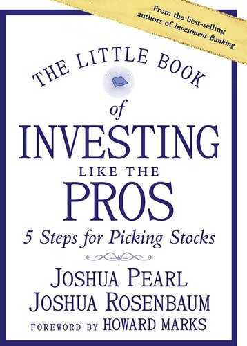 The Little Book of Investing Like the Pros