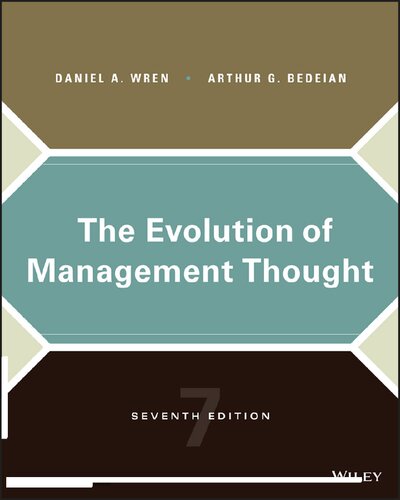 The Evolution of Management Thought