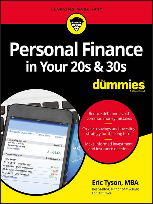 Personal Finance in Your 20s & 30s For Dummies