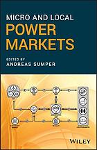 Micro and Local Power Markets