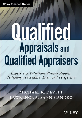 Qualified appraisers and qualified appraisals plus website : laws, analysis, and solutions