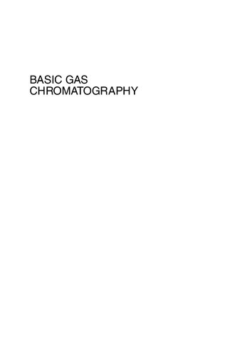 Basic gas chromatography