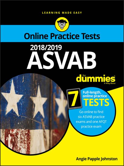 2018/2019 ASVAB For Dummies with Online Practice