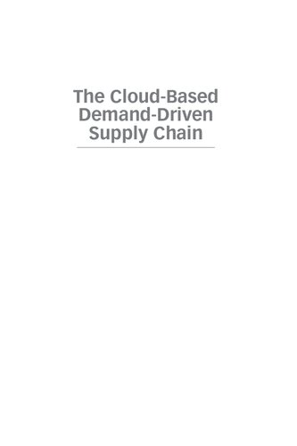 The Cloud-Based Demand-Driven Supply Chain