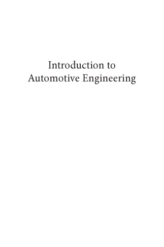 Introduction to Automotive Engineering