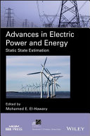 Advances in Electric Power and Energy