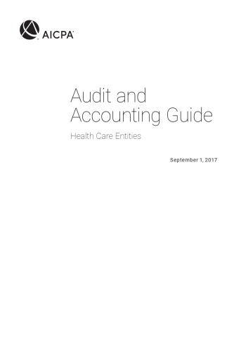 Health Care Entities, September 2017