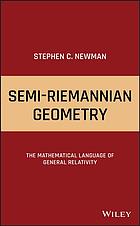 Semi-Riemannian Geometry