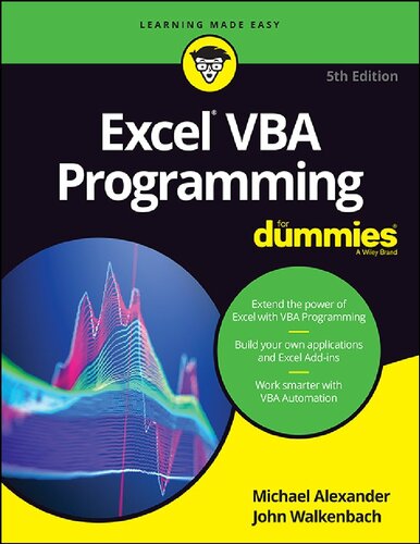 Excel VBA Programming for Dummies