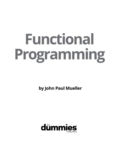 Functional Programming for Dummies