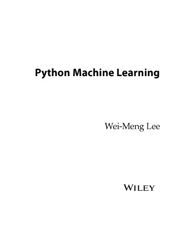 Python Machine Learning