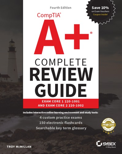 CompTIA A+ complete review guide exam core 220-1001 and Exam Core 220-1002