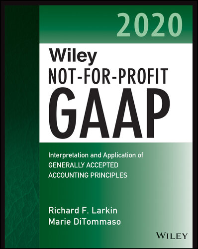 Wiley Not-For-Profit GAAP 2020