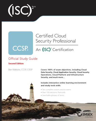 (ISC)2 CCSP Certified Cloud Security Professional Official Study Guide