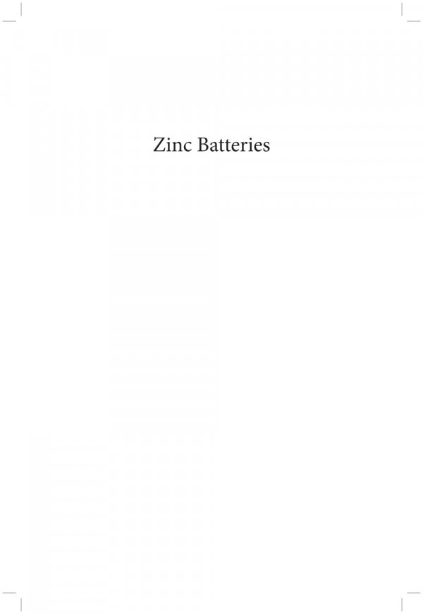 Zinc Batteries