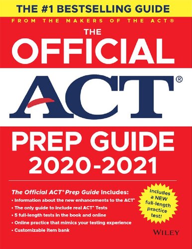 The Official ACT Prep Guide 2020--2021