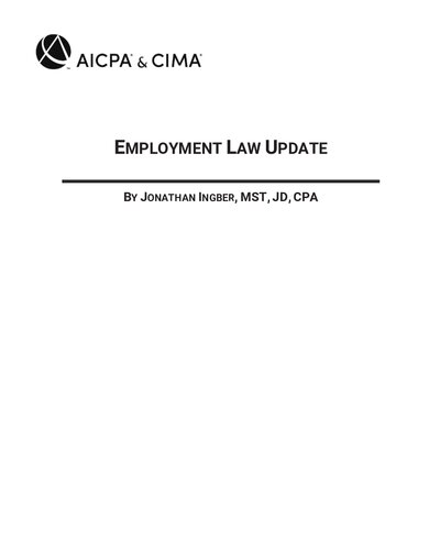 Employment law update